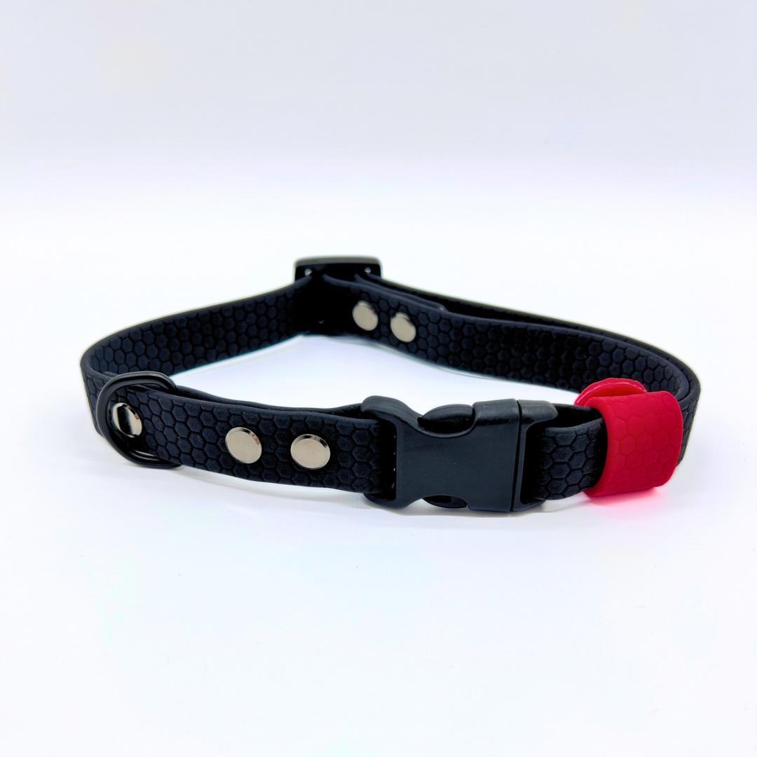 Hundhalsband Hexa ställbart med snäpplås