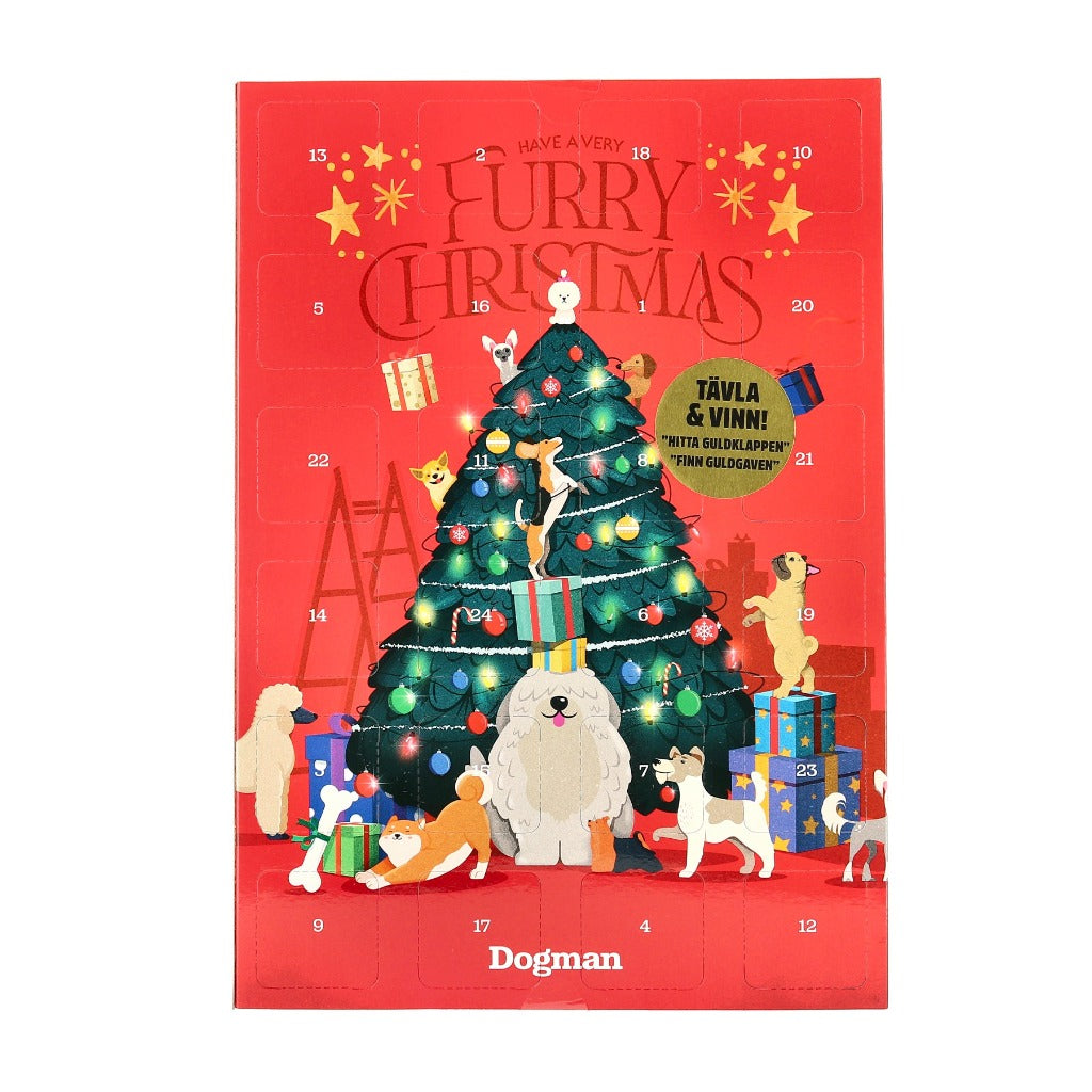 Julkalender för hund