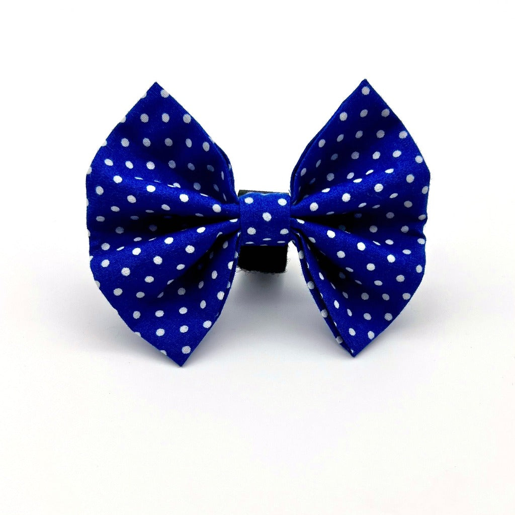 Bow Tie - Polka Dot Blå
