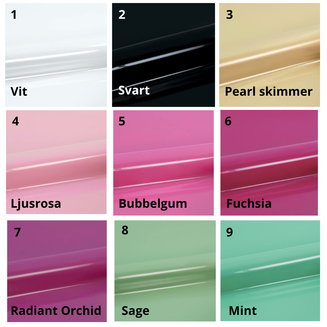 Hundbandana - Blue Leaves