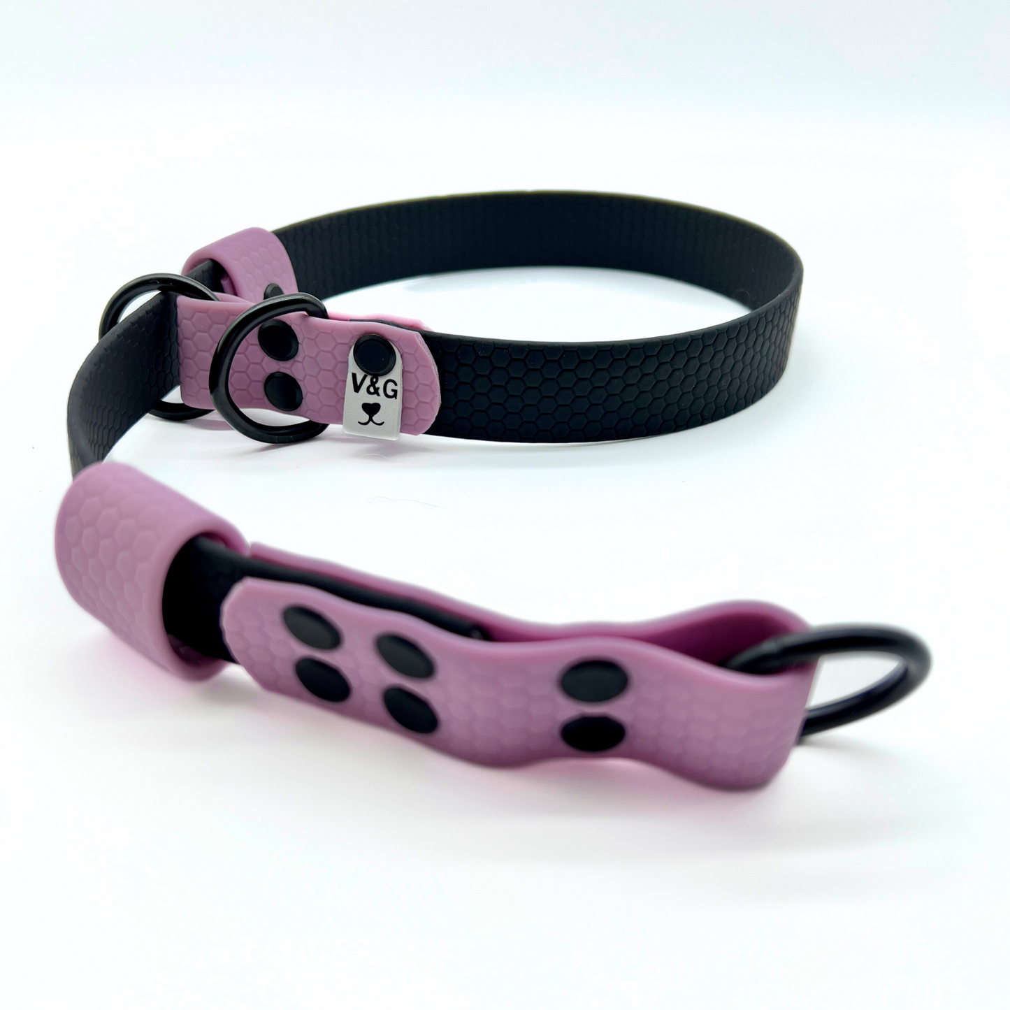 Retriverhalsband med två stopp i Hexa