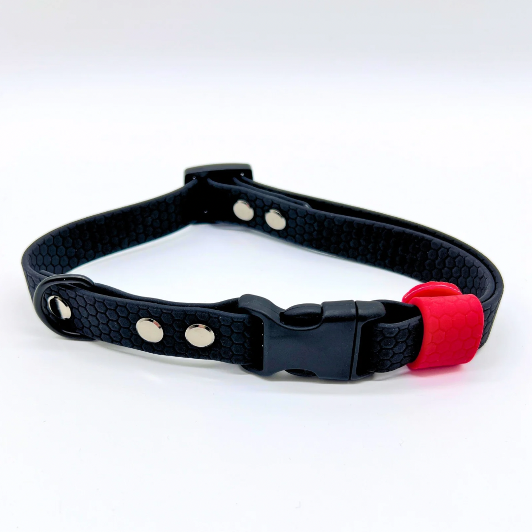 Hundhalsband Hexa ställbart med snäpplås