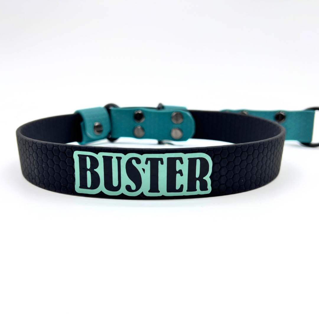 Retriverhalsband med två stopp i Hexa