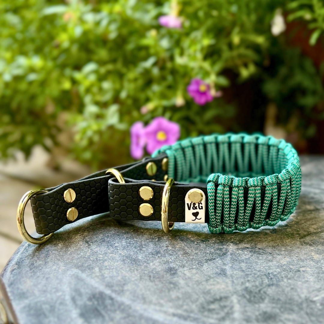 Reflex Halsband halvstryp med Paracord