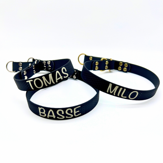 Halsband halvstryp i Hexa - En fÀrg