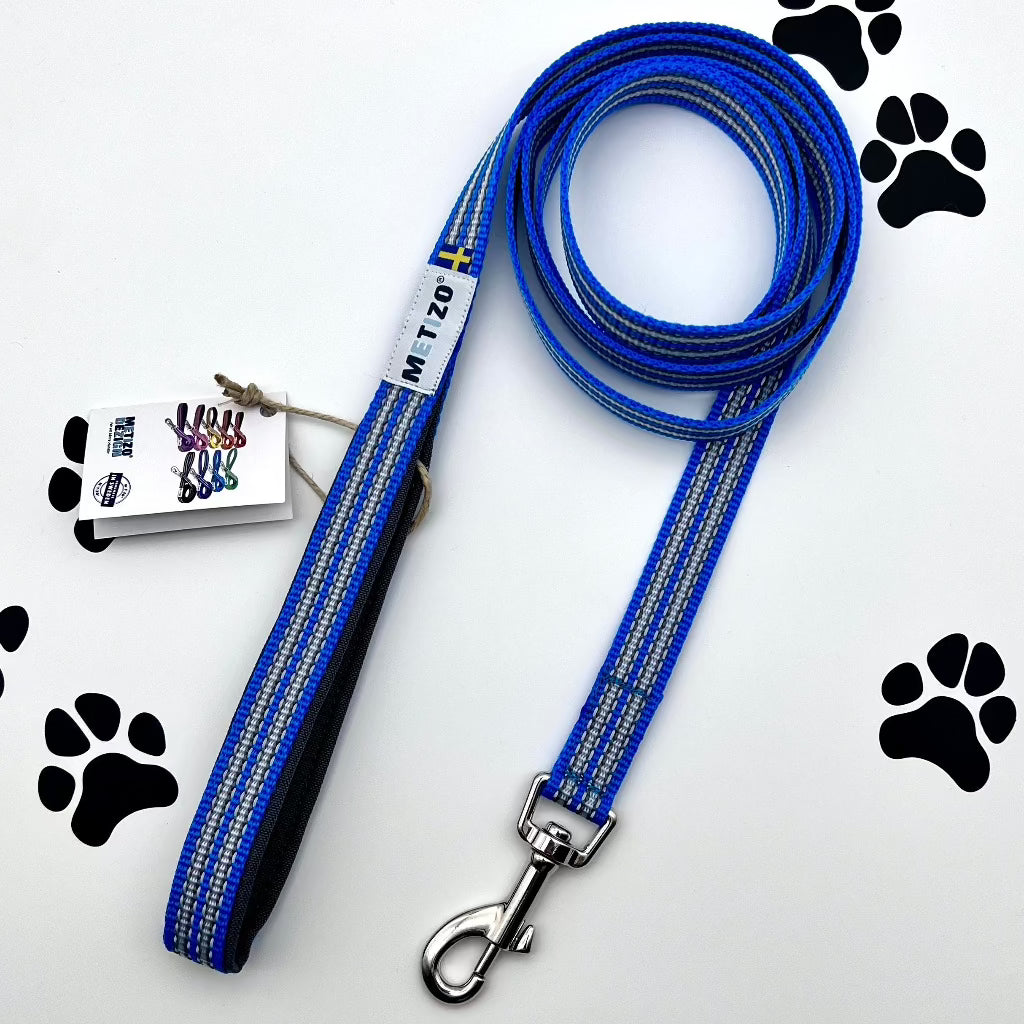 Hundkoppel med fodrat handtag