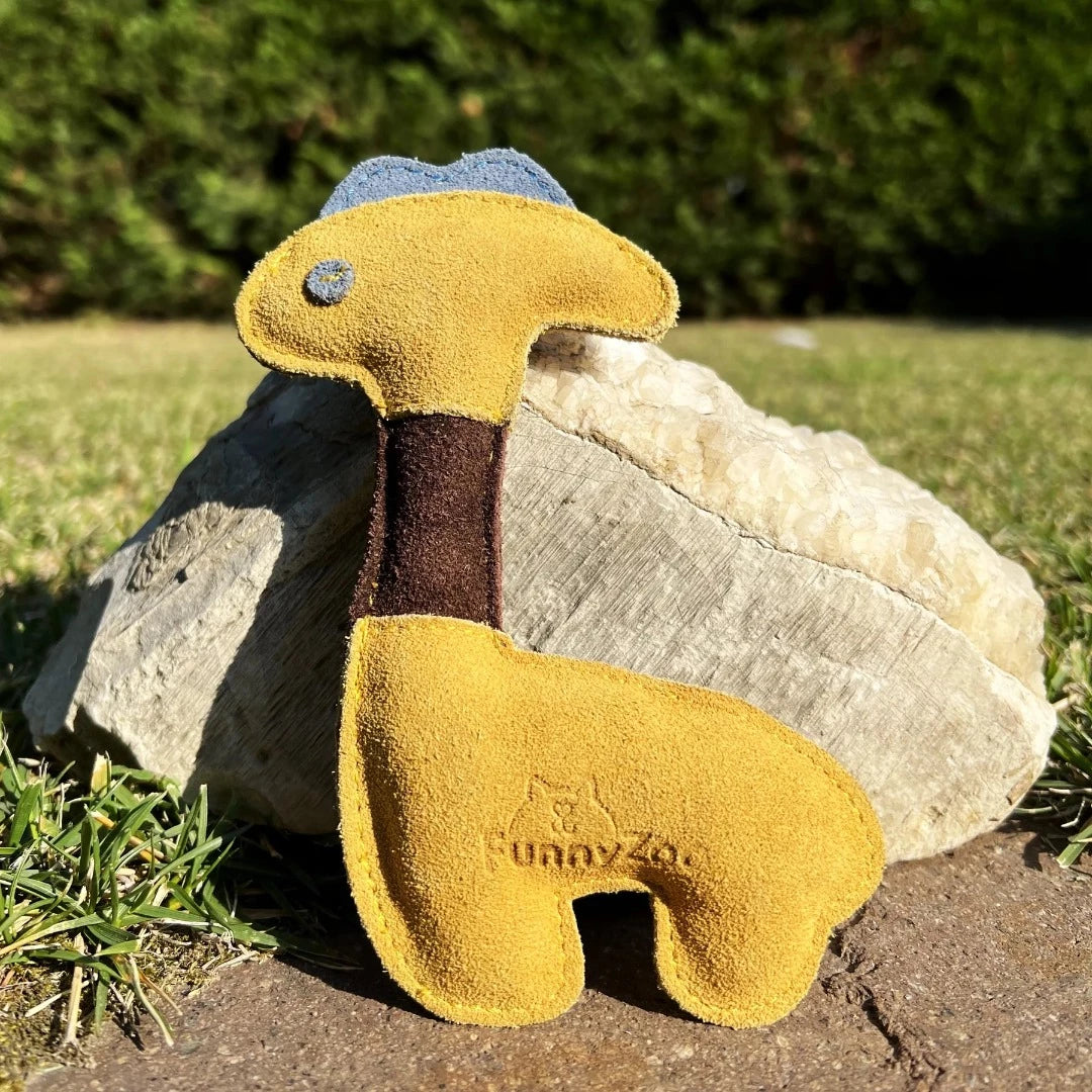 Hundleksak Giraff i mocka