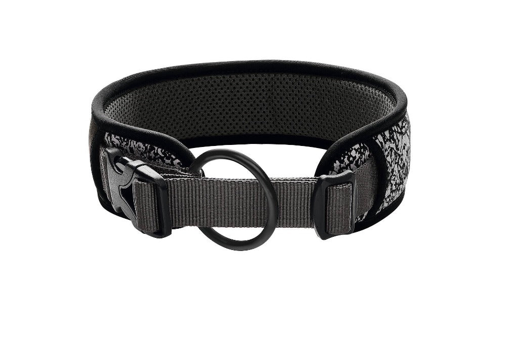 Hundhalsband reflex svart