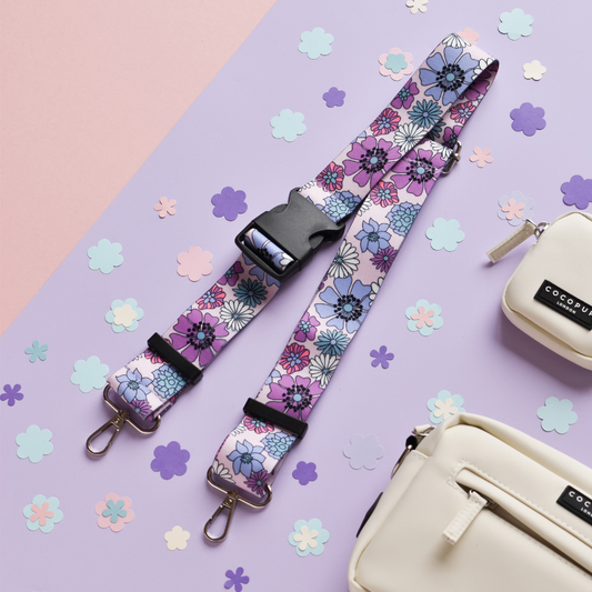 Bum Bag Strap - Pastel Flowers