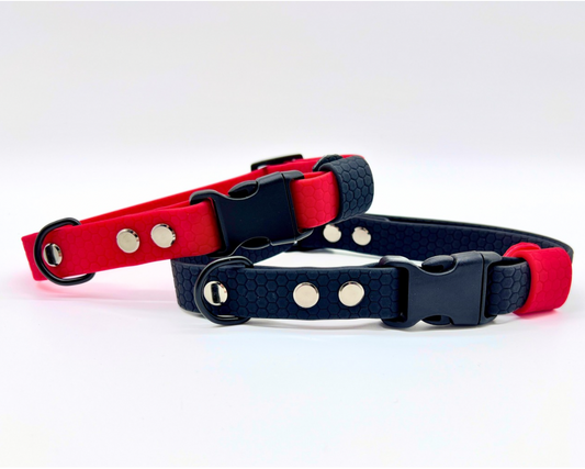 Hundhalsband Hexa ställbart med snäpplås