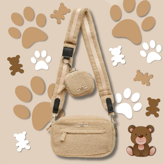 Dog Walking Bag-Teddy Baloo inkl väskrem & godisväska