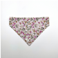 Hundbandana - Rosa små blommor