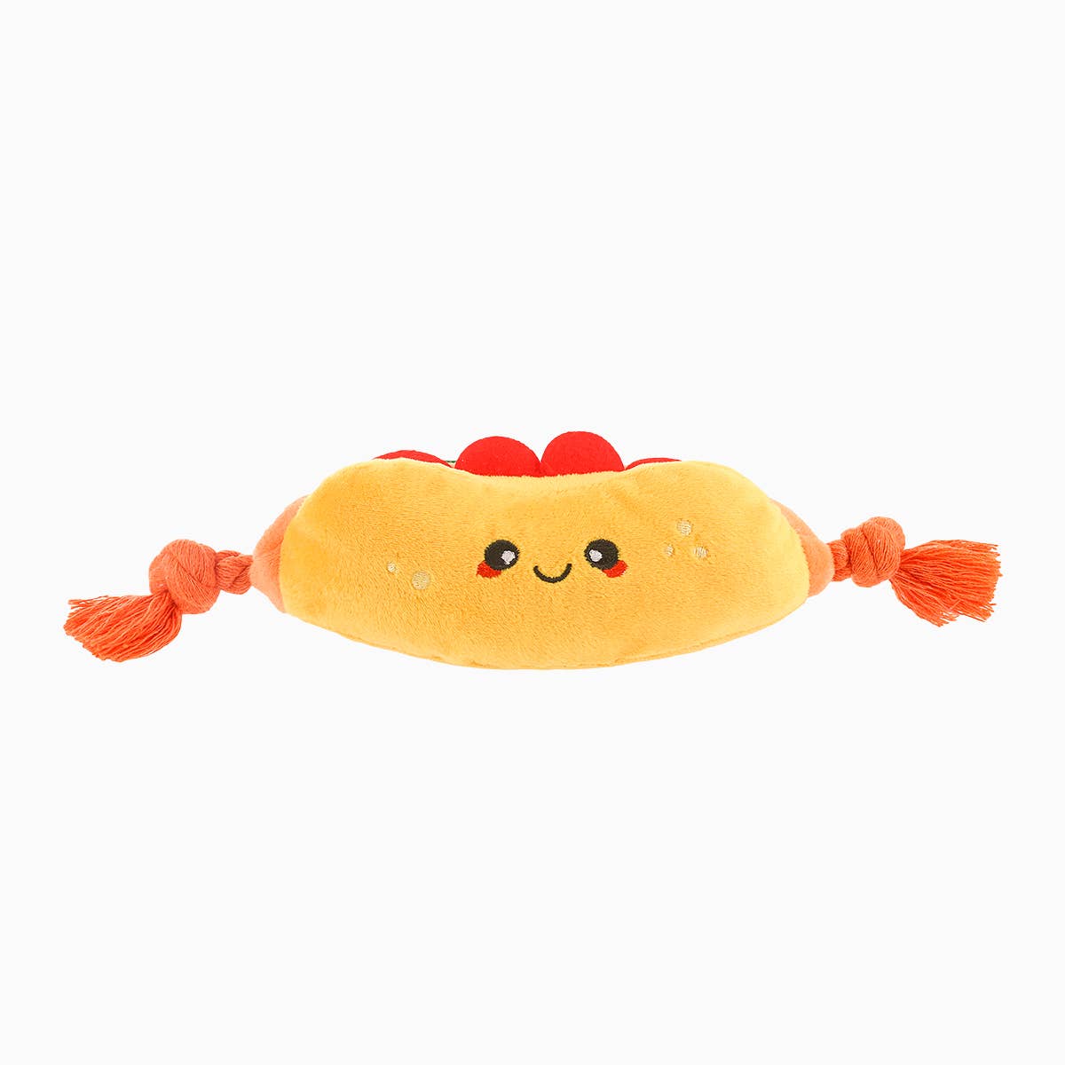 HugSmart - Food Party - Hot dog - Plyschleksak med pipljud & rep